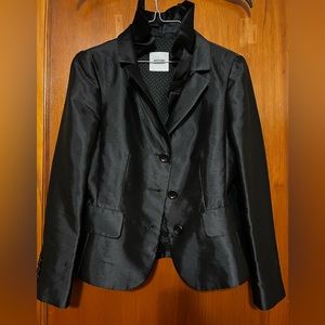 Moschino Cheap and Chic Black Silk Blazer